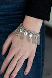 Paparazzi Accessories Brag Swag Silver Fringe Bracelet