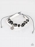 Paparazzi Accessories A Peace of Work Black Urban Bracelet