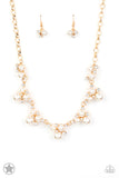 Toast To Perfection - Gold Pearl Necklace Paparazzi Accessories