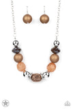 A Warm Welcome Paparazzi Accessories Necklace Brown Copper