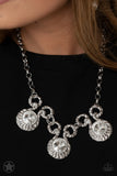 Hypnotized - Silver Necklace Paparazzi Accessories Bling