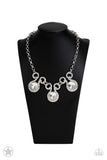 Hypnotized - Silver Necklace Paparazzi Accessories Bling