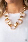 Paparazzi Accessories Big Hit Gold Necklace