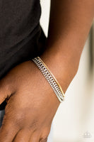 Industrial Icon - Silver Chain Bracelet Paparazzi Accessories