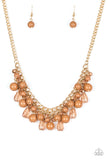 Tour de Trendsetter - Brown Necklace Paparazzi Accessories