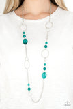 Very Visionary - Green necklace Paparrazi Accessories