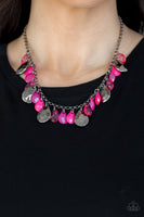 Hurricane Season - Pink Necklace Paparazzi Accessories