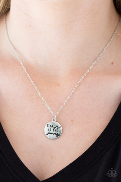 Find Joy - Silver Necklace Paparazzi Accessories