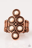 River Rock Rhythm - Copper Ring Paparrazi Accessories