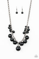 Broadway Belle - Black Necklace Paparrazi Accessories