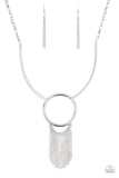 Pharaoh Paradise Silver Necklace Paparazzi Accessories