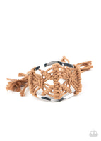 Macrame Mode - Brown Bracelet Paparazzi Accessories