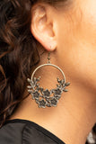 Eden Essence - Brass Earrings Paparazzi Accessories