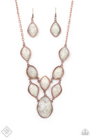 Opulently Oracle - Copper FF 1/2021 Necklace Paparrazi Accessories