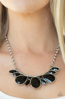 Never SLAY Never - Black Necklace Paparazzi Accessories