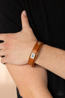 Don't Quit Now - Brown Bracelet Paparazzi Accessories