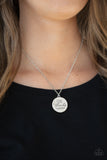 Give Thanks - Silver Necklace Paparazzi Accessories