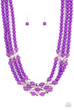 STAYCATION All I Ever Wanted - Purple Necklace Paparazzi Accessories