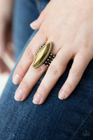 Renegade Radiance - Brass Ring Paparazzi Accessories