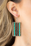 Beadwork Wonder - Black Earrings Paparazzi Accessories