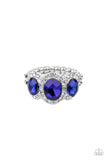 Royal Residence Blue Bling Ring Paparazzi Accessories