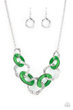 Urban Circus - Green Necklace Paparazzi Accessories