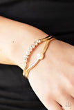 Palace Prize Gold Pearl Bracelet Paparazzi Accessories