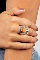 Eco Energy Orange Ring Paparazzi Accessories