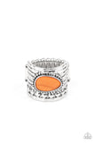 Eco Energy Orange Ring Paparazzi Accessories