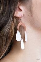 Atlantis Ambience Copper Earrings She’ll Paparazzi Accessories