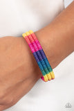 Rainbow Renegade Multi Rainbow Bracelet Paparazzi Accessories