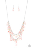 Candlelit Cabana Pink Pebble Necklace Paparazzi Accessories