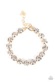 A-Lister Afterglow Gold Bling Bracelet Paparazzi Accessories