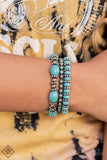 Take By SANDSTORM - Blue FF Bracelet Paparazzi Accessories