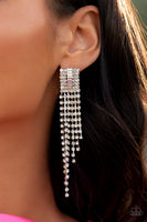 A-Lister Affirmations Multi Rhinestone Earrings Paparazzi
