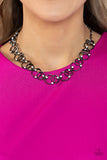 Center of My Universe Black Bling Necklace Paparazzi Accessories