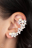 Astronomical Allure Multi Iridescent Ear Crawler Earrings Paparazzi