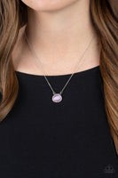 Treasure Me Always - Purple Necklace Paparazzi Accessories