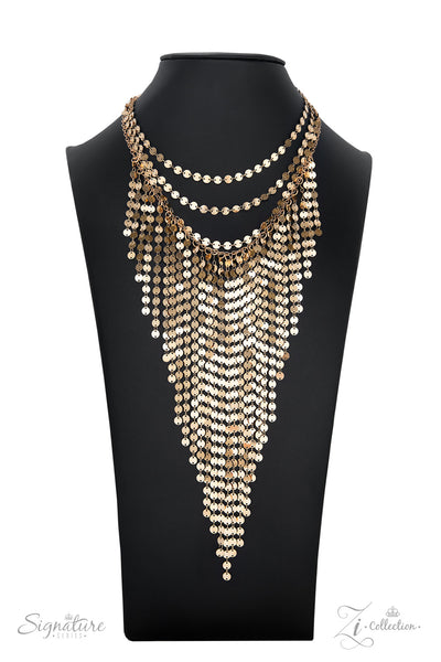 The Suz 2022 Zi Collection Gold Necklace Paparazzi Accessories