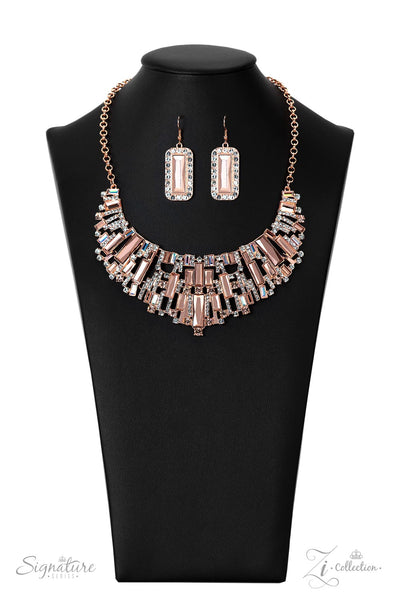 The Deborah 2022 Copper Zi Collection Necklace Paparazzi Accessories