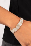 Palace Intrigue Gold Bling Bracelet Paparazzi Accessories