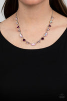 Irresistible HEIR-idescence Pink Iridescent Necklace Paparazzi