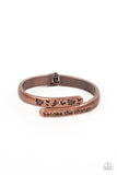 WINGS of Change Copper Become the Change Paparazzi Bracelet