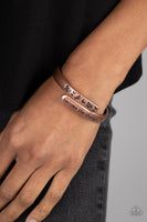 WINGS of Change Copper Become the Change Paparazzi Bracelet