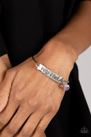 Fearless Fashionista Purple Wild & Free Bracelet Paparazzi