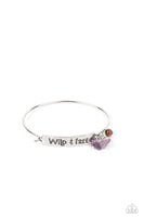 Fearless Fashionista Purple Wild & Free Bracelet Paparazzi