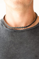 PAPARAZZI Men's Necklace THE GRAND CANYONER - BLUE